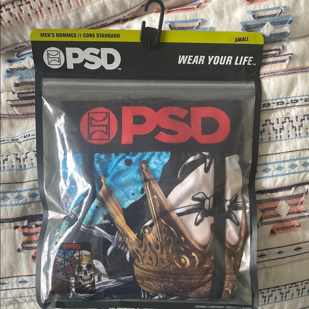 PSD Men's Graphic Boxer Briefs